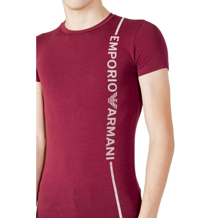 Emporio Armani Logo Fitted Cotton T-Shirt