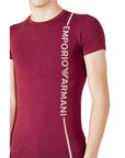 Emporio Armani Logo Fitted Cotton T-Shirt