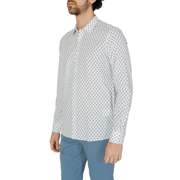 Antony Morato Geometric Cotton-Blend Shirt
