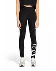 Icon Logo Athleisure Cotton Stretch Leggings