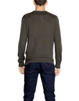 Armani Exchange Minimalist Wool-Blend Knit Sweater 