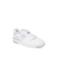 New Balance Logo Low Top Lace Up Sneakers - lilac