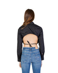 Tommy Hilfiger Jeans Logo Open Back Crop Shirt