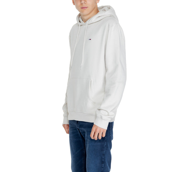 Tommy Hilfiger Logo Hooded Pullover Cotton-Blend