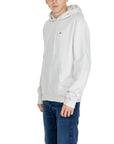 Tommy Hilfiger Logo Hooded Pullover Cotton-Blend