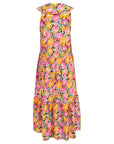 Vila Clothes Summer Floral Midi Dress