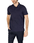 Armani Exchange Logo Pure Cotton Polo Shirt