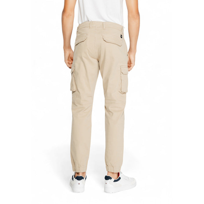 Gas Minimalist Cotton Cargo Joggers