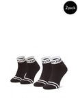 Calvin Klein Logo Cotton-Blend Low Cut Socks - 2 Pack