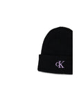 Calvin Klein Lilac Logo Cotton Blend Beanie