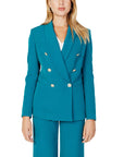 Silence Double Breasted  Longline Tailored-Fit Blazer