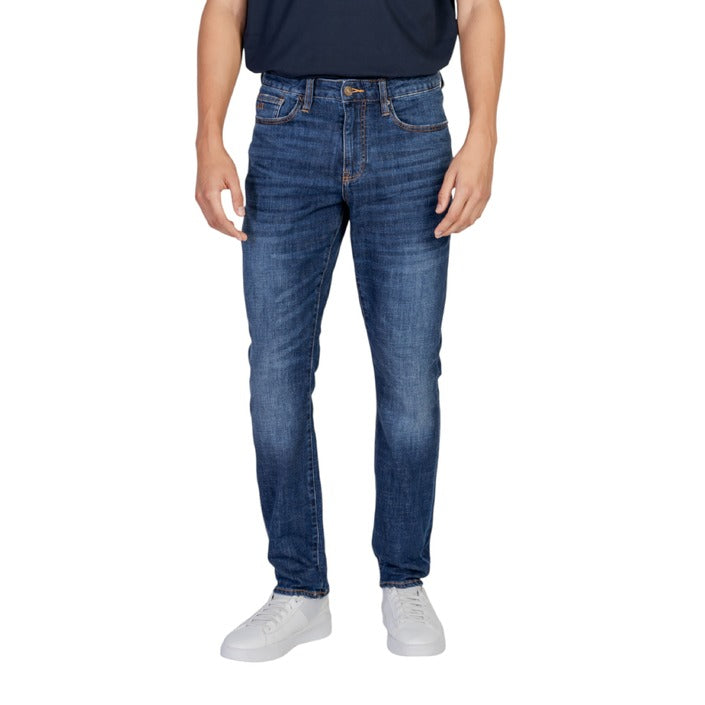 Armani Exchange Slim Fit Medium Wash Denim Jeans