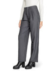 Only High Waist Grey Wide Leg Pants