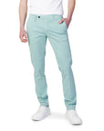 Antony Morato Mint Green Slim Fit Suit Pants - Cotton Blend