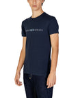 Emporio Armani Logo Cotton-Rich Crewneck T-Shirt