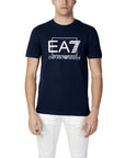 EA7 By Emporio Armani Logo Cotton-Rich Athleisure T-Shirt