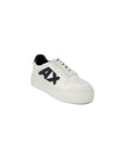 Armani Exchange Logo Ultra Chunky Sole Leather Low Top Lace Up Sneakers