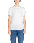 Emporio Armani Logo Athleisure Crewneck T-Shirt - white