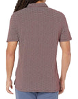 Armani Exchange Geometric Pure Cotton Polo Shirt