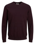 Jack & Jones Minimalist 100% Cotton Crewneck Sweater - Multiple Colors