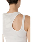 Desigual Cotton-Rich Shoulder Cut-Out Sleeveless Top