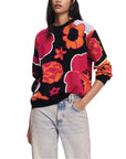 Desigual Floral Knit Top & Sweater