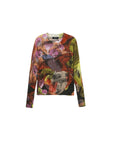 Desigual Abstract Art Knit Top