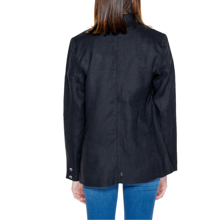 Street One 100% Linen Black Blazer