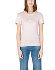 Calvin Klein Jeans Logo Pure Cotton T-Shirt - Pink, Light Pink
