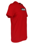 Diesel Logo 100% Cotton Crewneck T-Shirt - red