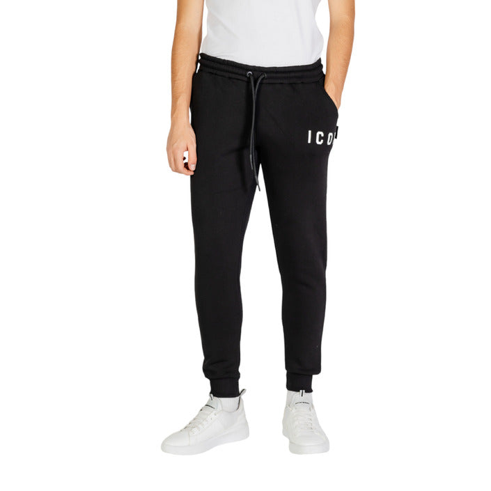 Icon Logo Black Joggers - Cotton-Blend