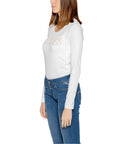 Guess Logo Cotton-Rich Long Sleeve Top