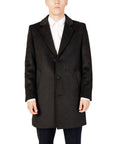 Antony Morato Minimalist 3-Button Longline Coat - Black