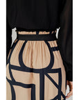 Only Geometric Patterned Maxi Skirt