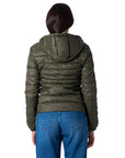Only Hooded Puffer Jacket - Khaki Green