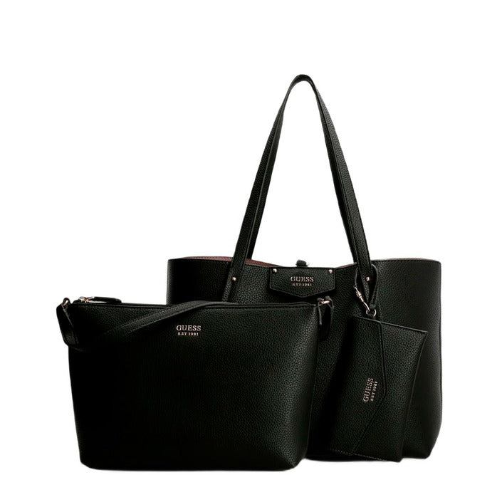 Guess Logo Vegan Leather Tote Bag