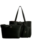 Guess Logo Vegan Leather Tote Bag