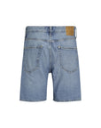 Jack & Jones Logo Light Wash Denim Shorts