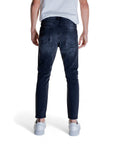 Antony Morato Distressed Dark Wash Skinny Ankle Length Jeans