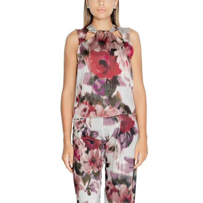 Rinascimento Floral Sleeveless Top