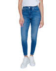 Calvin Klein Jeans Logo Slim Fit Light Wash Jeans