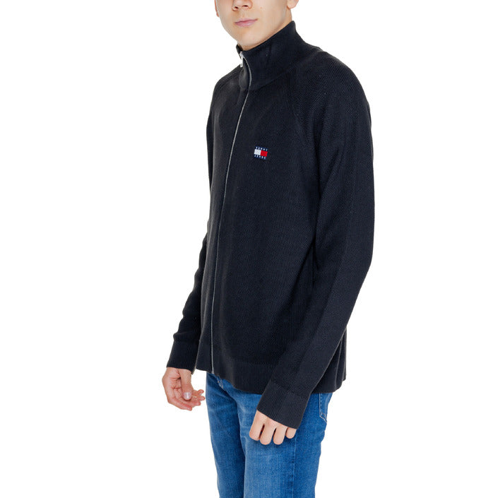 Tommy Hilfiger Jeans Logo 100% Cotton Knit Jacket