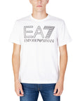 EA7 By Emporio Armani Logo Pure Cotton Athleisure T-Shirt