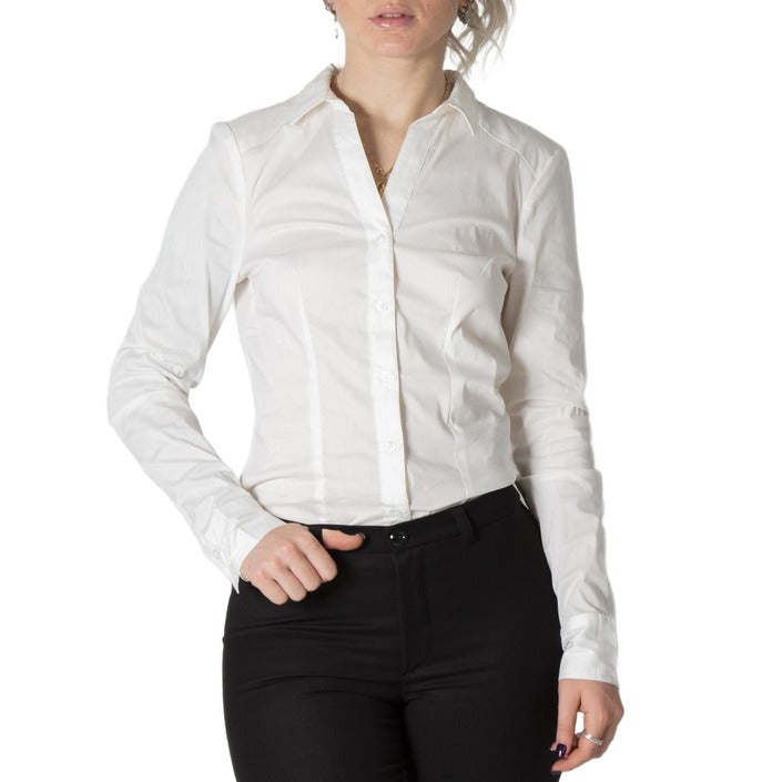 Vero Moda Cotton-Blend Bodysuit Shirt