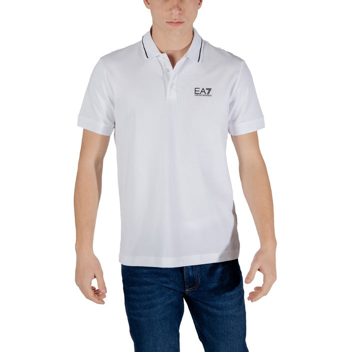 EA7 By Emporio Armani Logo Cotton Polo Shirt