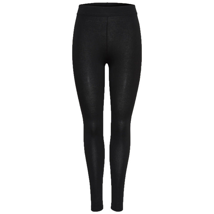 Only Cotton Stretch Black Leggings