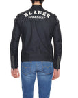 Blauer Logo Racer-Style Lightweight Jacket