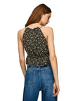 Pepe Jeans Ditsy Floral Peplum Top