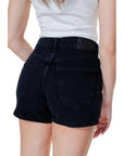 Vero Moda Logo Dark Denim Shorts