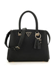 Guess Logo Vegan Leather Satchel Tote Bag